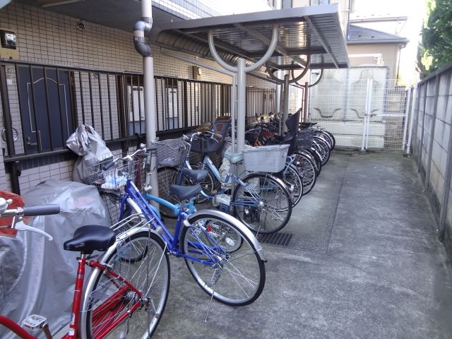 Other room space. There is bicycle storage