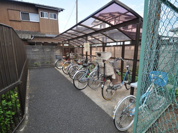 Other common areas. Bicycle-parking space