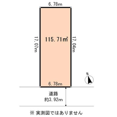 Compartment figure. Nerima-ku, Tokyo Fujimidai 2-chome