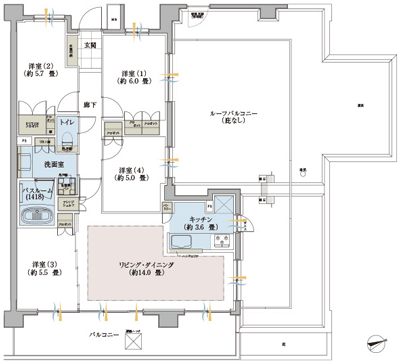 Floor: 4LDK, occupied area: 84.72 sq m, Price: TBD