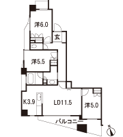 Floor: 3LDK, occupied area: 71.62 sq m, Price: TBD