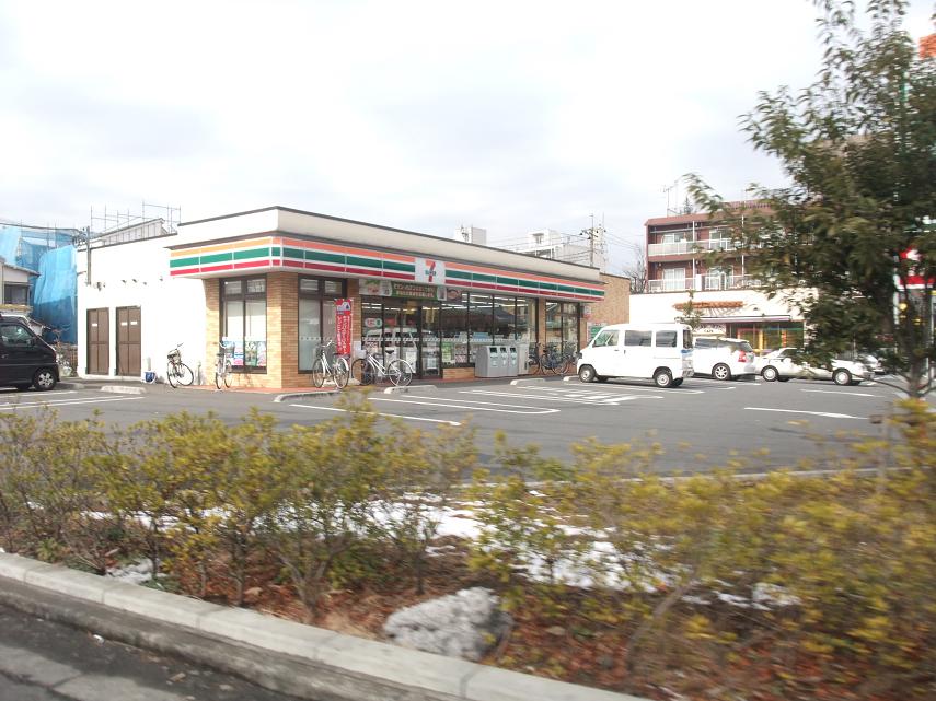 Convenience store. Seven-Eleven Nerima Kami Shakujii Tateno Bridge store up (convenience store) 489m