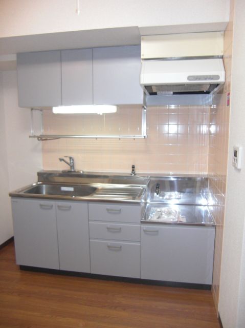 Kitchen. Two-burner gas stove corresponding sink also spacious