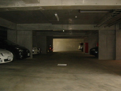 Parking lot. Underground parking