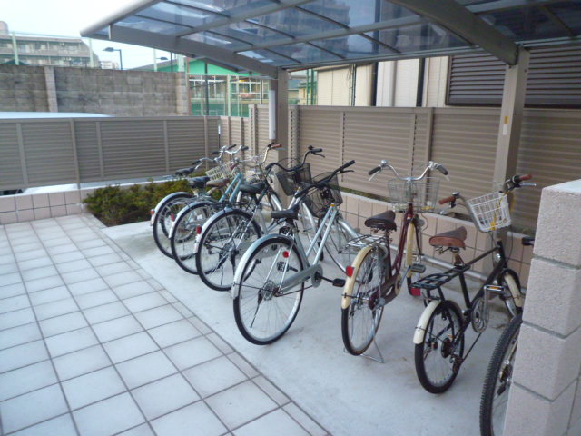 Other common areas. Bicycle-parking space