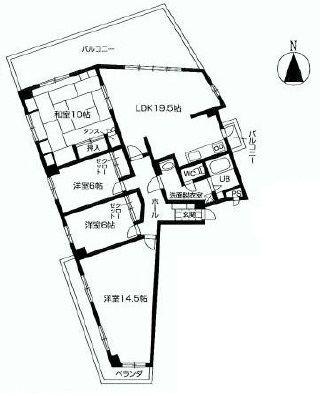 Floor plan. 4LDK, Price 29,800,000 yen, Footprint 113.89 sq m