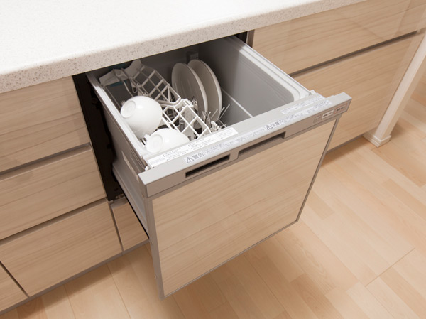 Kitchen.  [Dishwasher] In easy-to-use pull-out, It reduces the effort of housework. further, You can compare and water-saving effect is expected to hand washing.