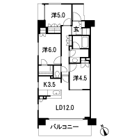 Floor: 3LDK + WIC + SIC, the occupied area: 73.28 sq m
