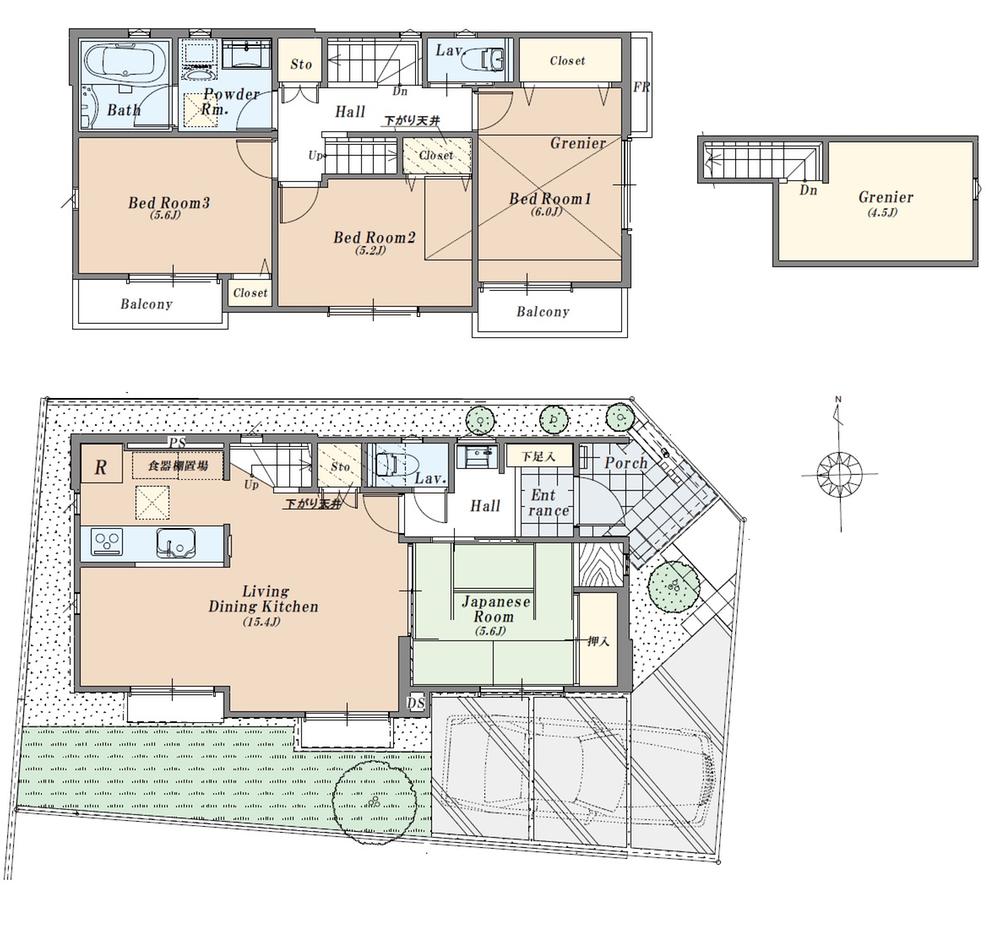 Floor plan. Until Inageya 320m