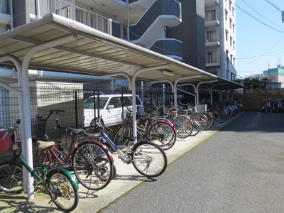 Other common areas. Place for storing bicycles