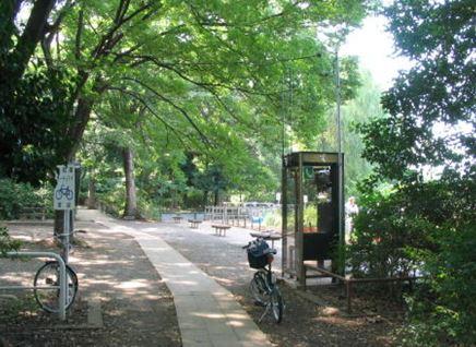 park. 800m until Shakujii Park