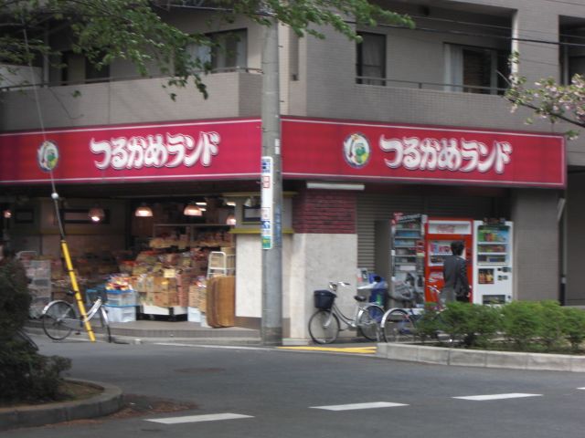 Supermarket. Tsurukame 340m to land (Super)