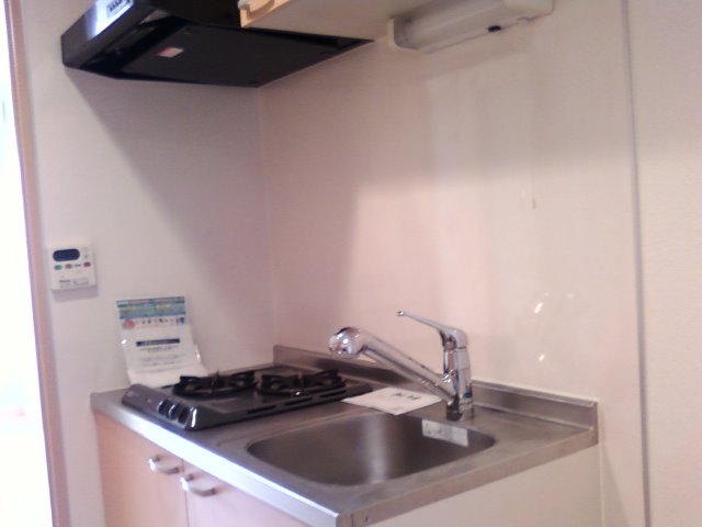 Kitchen. Two-neck with gas stove.