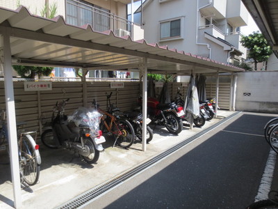 Other common areas. Bicycle-parking space