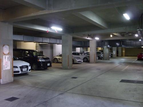 Parking lot. On-site underground parking