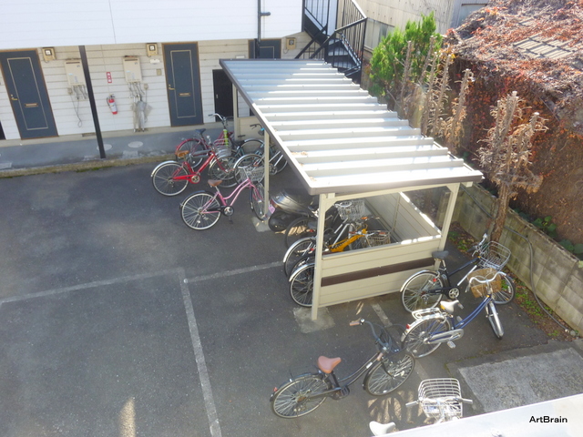 Other common areas. Bicycle parking is on-site bike OK (^_^) /