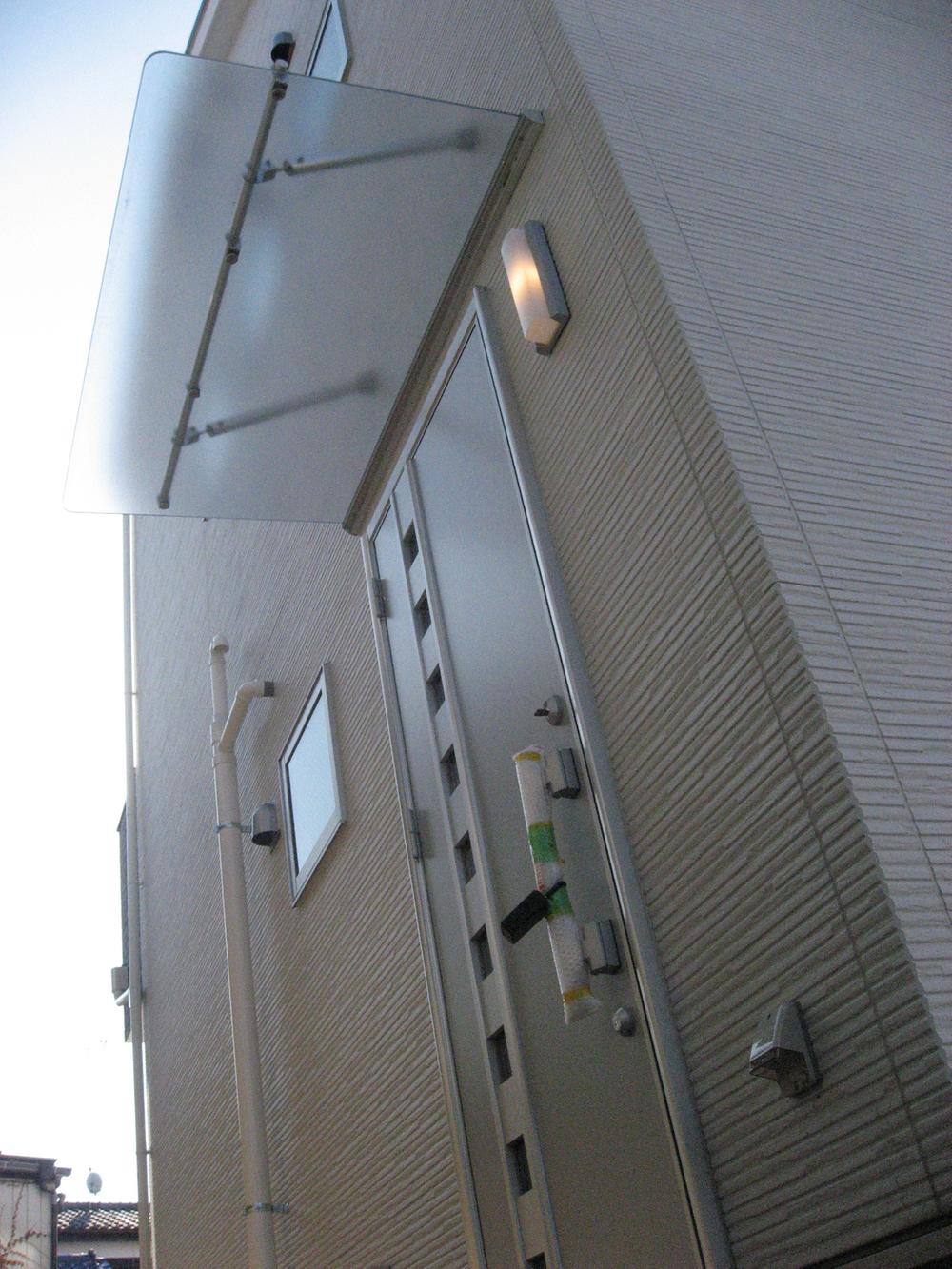 Entrance. B Building entrance