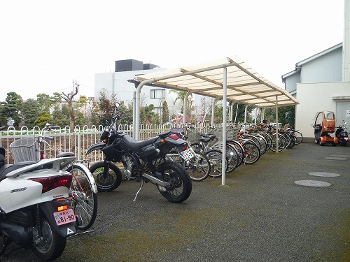 Other common areas. Bicycle-parking space