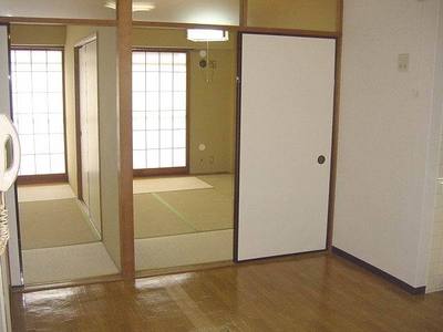 Living and room. DK and Japanese-style room