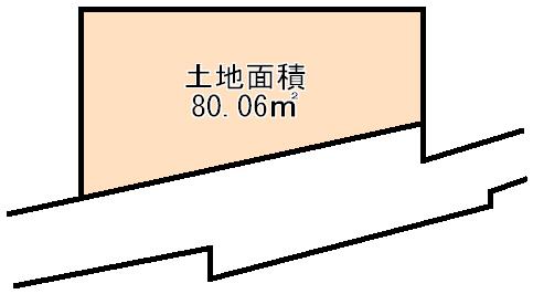 Compartment figure. Land price 28 million yen, Land area 80.06 sq m compartment view