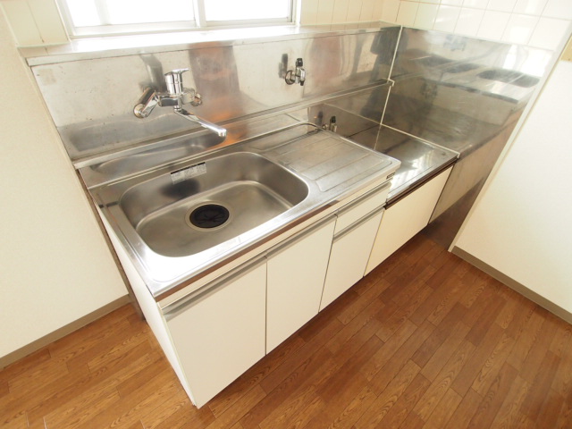 Kitchen. Storage is abundant kitchen.