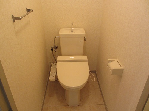 Toilet. With Washlet