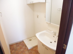 Other Equipment. Washing machine in the room and a separate wash basin