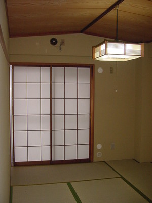 Living and room. Japanese style room