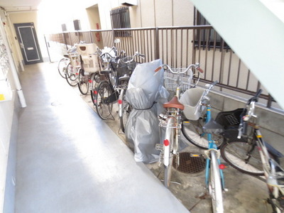 Other common areas. Bicycle-parking space