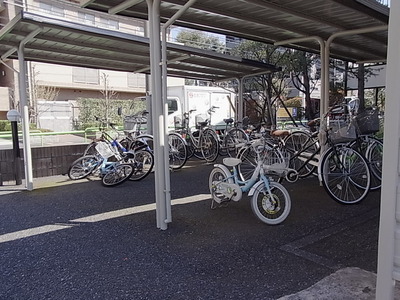 Other common areas. Covered bicycle parking on site