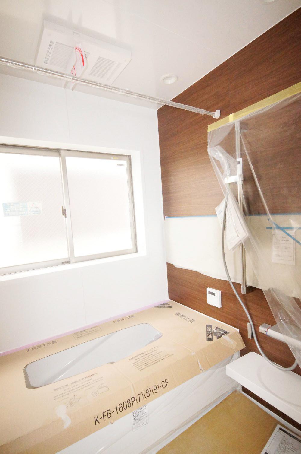 Bathroom. Chic color of the bathroom, Calm is felt.