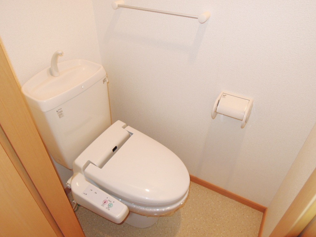 Toilet. Heating toilet seat