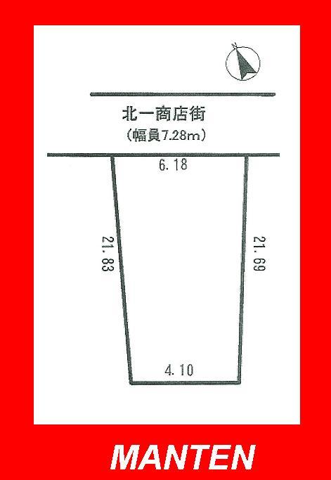 Compartment figure. Land price 38,800,000 yen, Land area 111.65 sq m