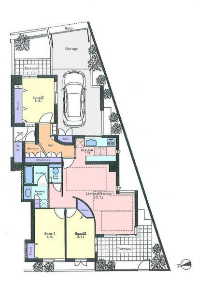 Floor plan. 3LDK, Price 41,800,000 yen, Occupied area 79.28 sq m 3LDK floor plan