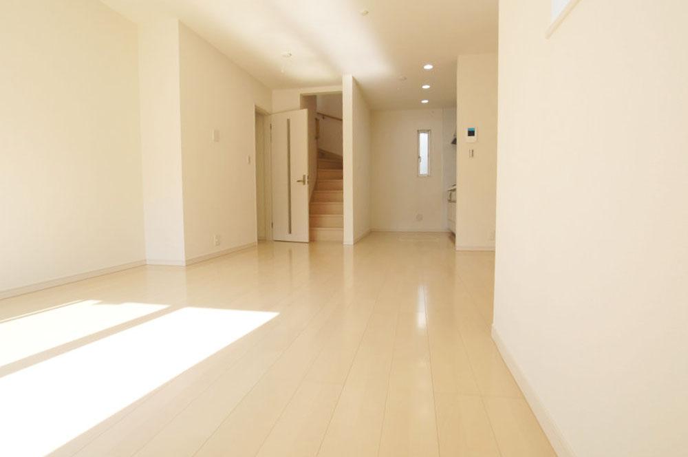 Living. Spacious living room of easy-to-use form.