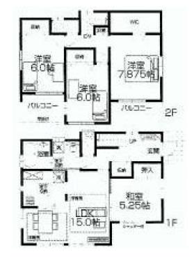 Floor plan. (9 Building), Price 54,900,000 yen, 4LDK, Land area 110.04 sq m , Building area 101.01 sq m