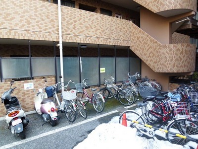 Other common areas. Bicycle-parking space