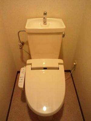 Toilet. Toilet (warm water cleaning toilet seat)