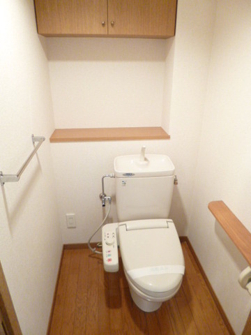 Toilet. Toilet (photo is the same type the other room)