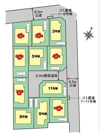 Compartment figure. 38,800,000 yen, 4LDK, Land area 117.29 sq m , Building area 94.19 sq m