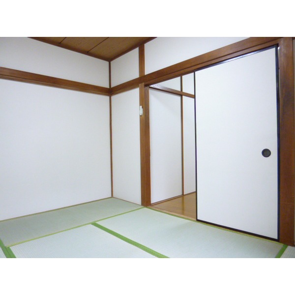 Living and room. Spacious Japanese-style room.