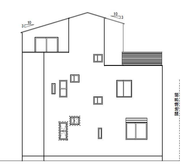 Rendering (appearance). Elevational view from the south side Do not you seen enjoying the color select?