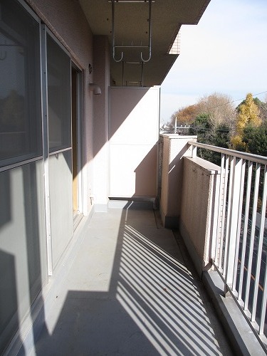 Balcony. Sunny veranda