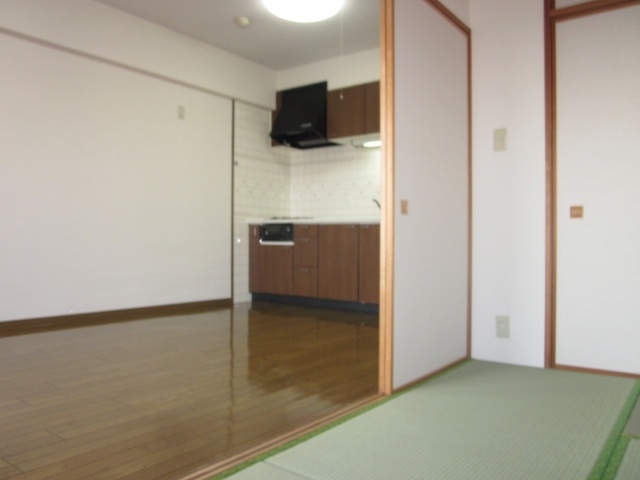 Living and room. Revision as it is seen from the Japanese-style room