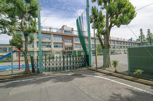 Primary school. Shakujii until Nishi Elementary School 160m