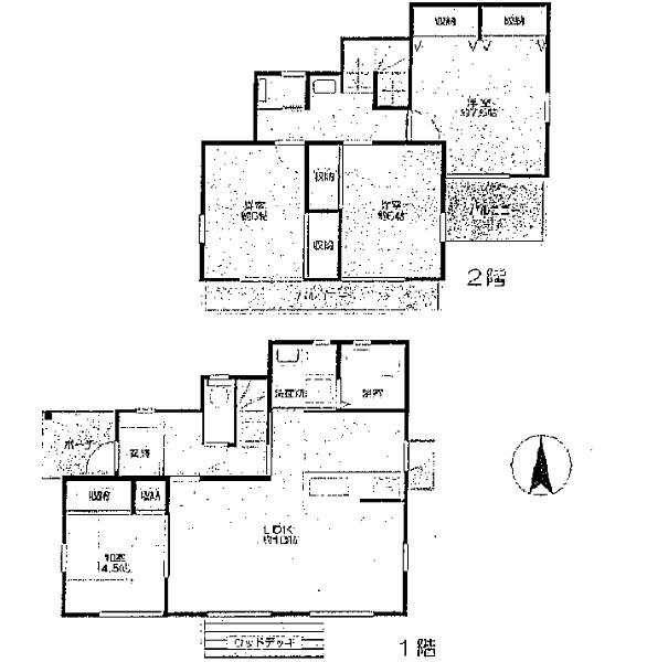 Floor plan. 29,800,000 yen, 4LDK, Land area 164.38 sq m , Building area 103.5 sq m
