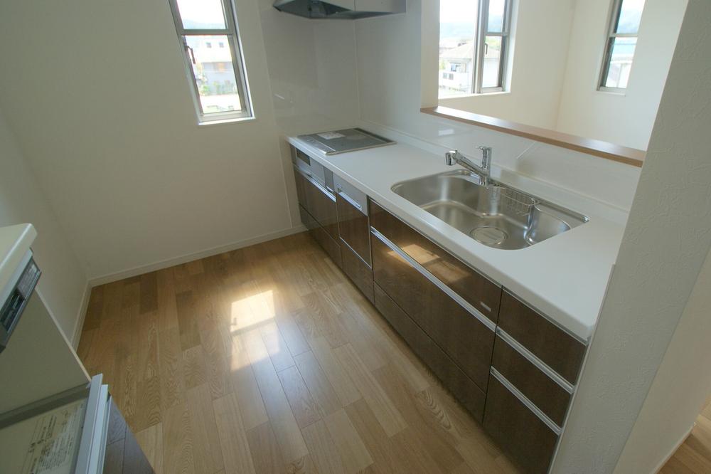 Same specifications photo (kitchen). Example of construction kitchen 