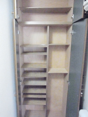 Entrance. Cupboard