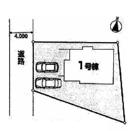 Compartment figure. 47,800,000 yen, 4LDK, Land area 164.65 sq m , Building area 99.42 sq m