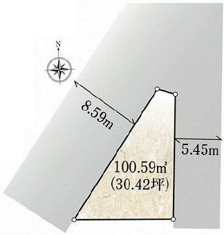 Compartment figure. 41,800,000 yen, 3LDK, Land area 100.59 sq m , Building area 102.62 sq m